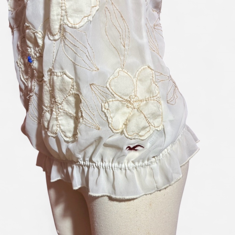 Vintage Hollister Embroidered Top